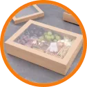 Sustainable catering boxes and biodegradable food containers